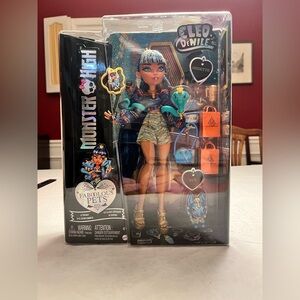 Monster High Faboolous Pets Cleo De Nile Doll